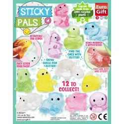 Animaux stickies transparents Capsule 55 mm